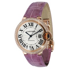 Used Cartier Ballon Bleu WJBB0009 Unisex Watch in 18 Karat Rose Gold