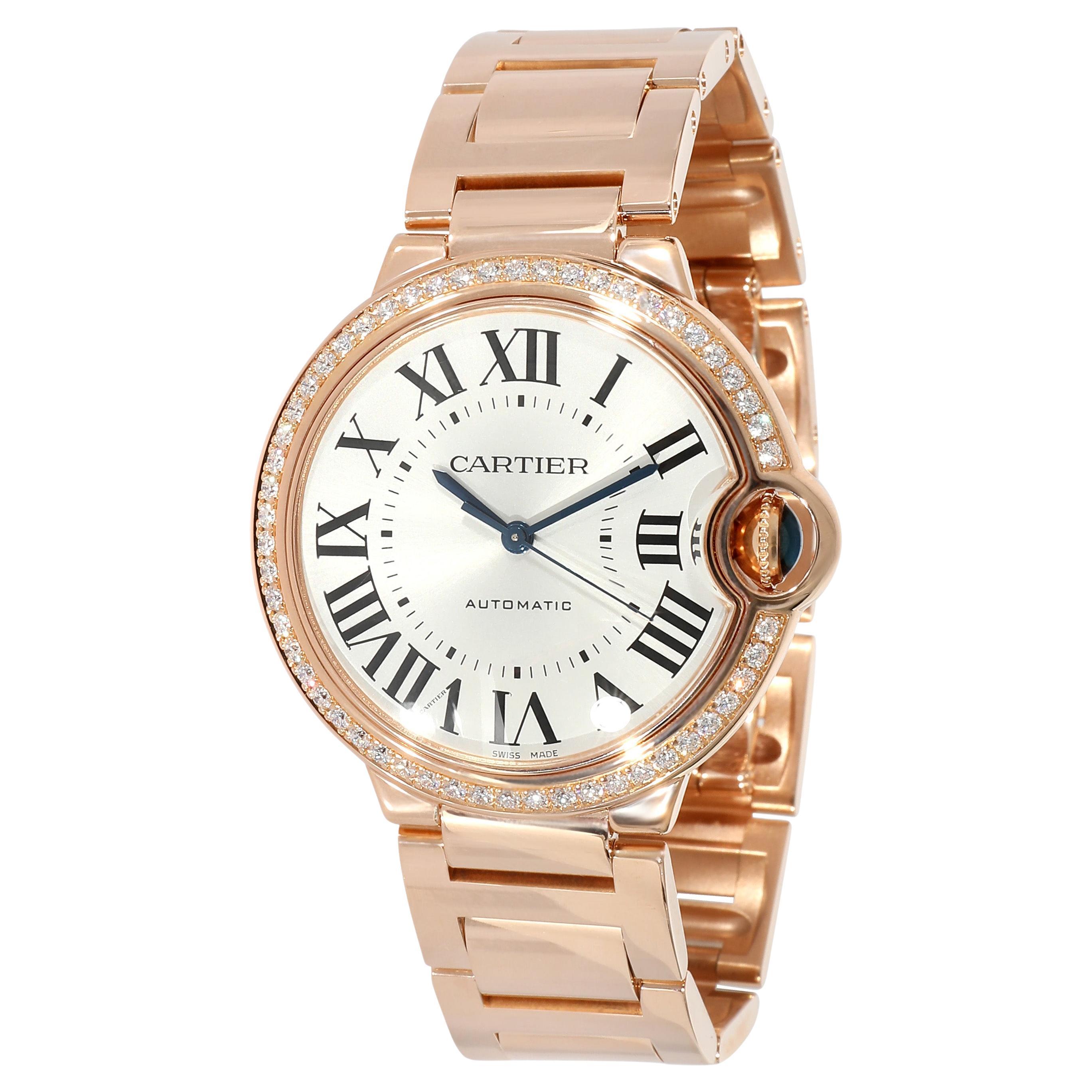 Cartier Ballon Bleu WJBB0037 Unisex Watch in 18k Rose Gold