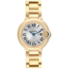 Cartier Ballon Bleu Yellow Gold Ladies Watch W69001Z2 Box Papers