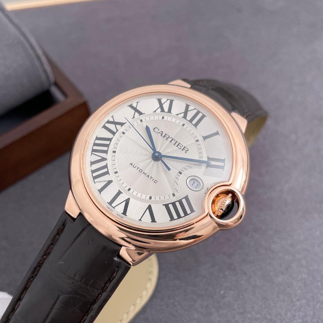 Cartier Montre Ballon Blue de Cartier 42 automatique en or rose WGBB0017 1
