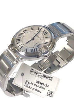 Cartier Ballon Blue Mid Size Steel Quartz Wristwatch