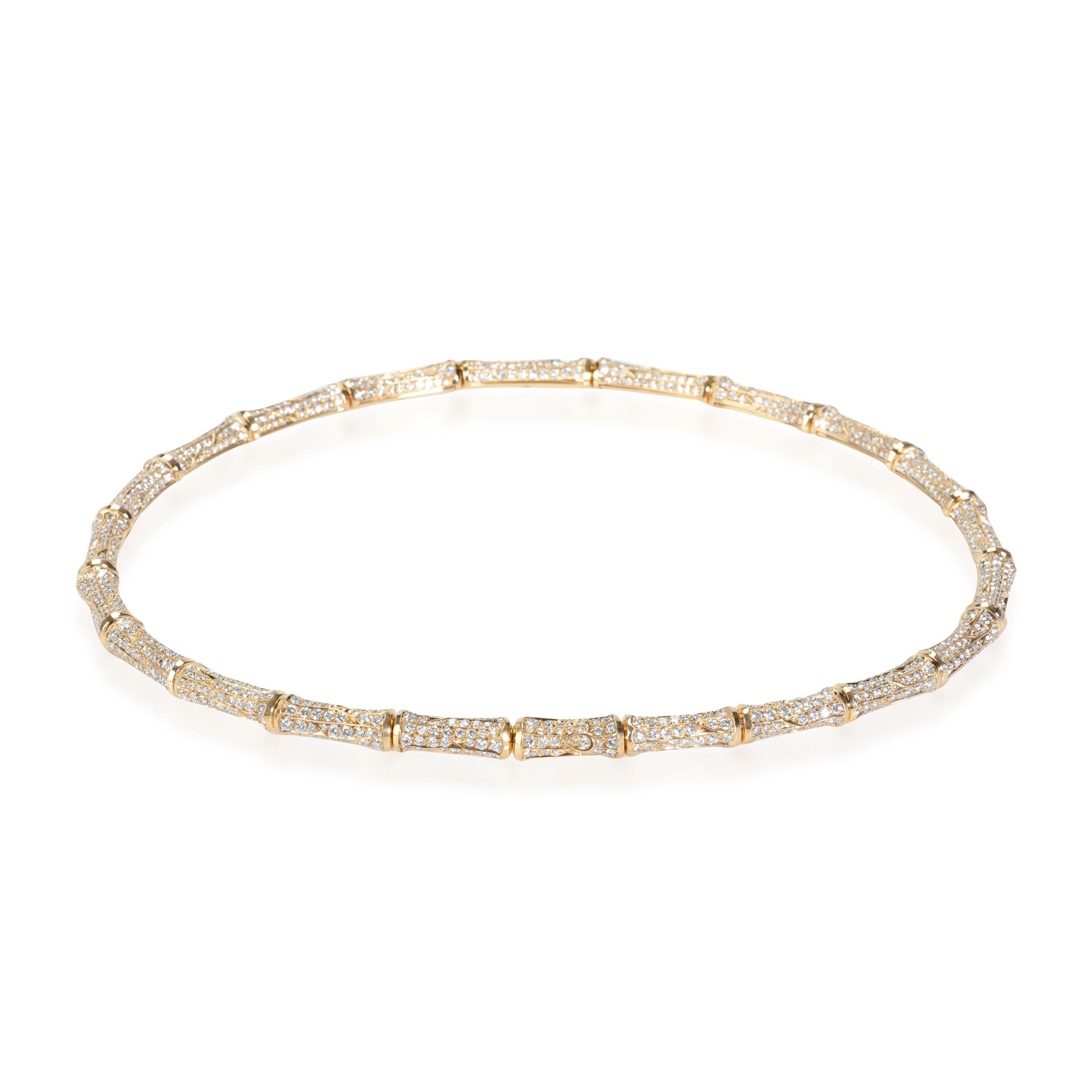 Cartier Bamboo Diamond Necklace in 18K Yellow Gold 22.00 CTW

PRIMARY DETAILS
SKU: 112125
Listing Title: Cartier Bamboo Diamond Necklace in 18K Yellow Gold 22.00 CTW
Condition Description: Retails for 125,000 USD. In excellent condition and recently