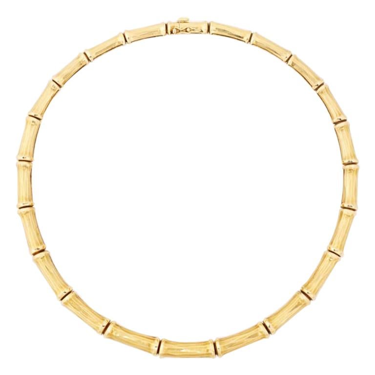 Cartier Bamboo Style Necklace