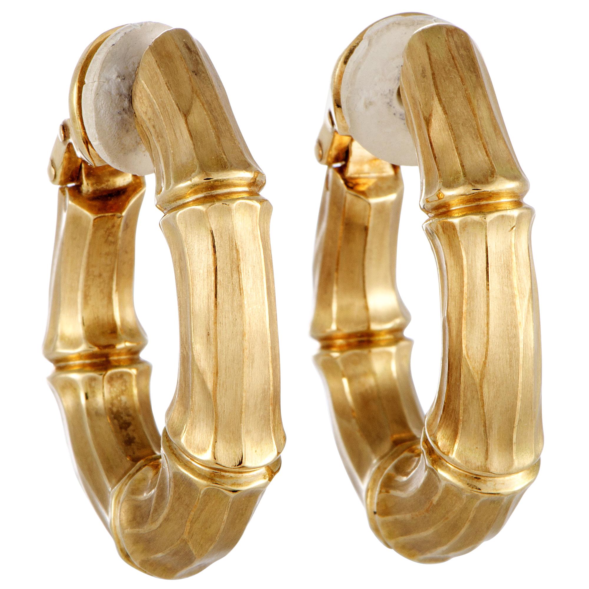 cartier bamboo earrings