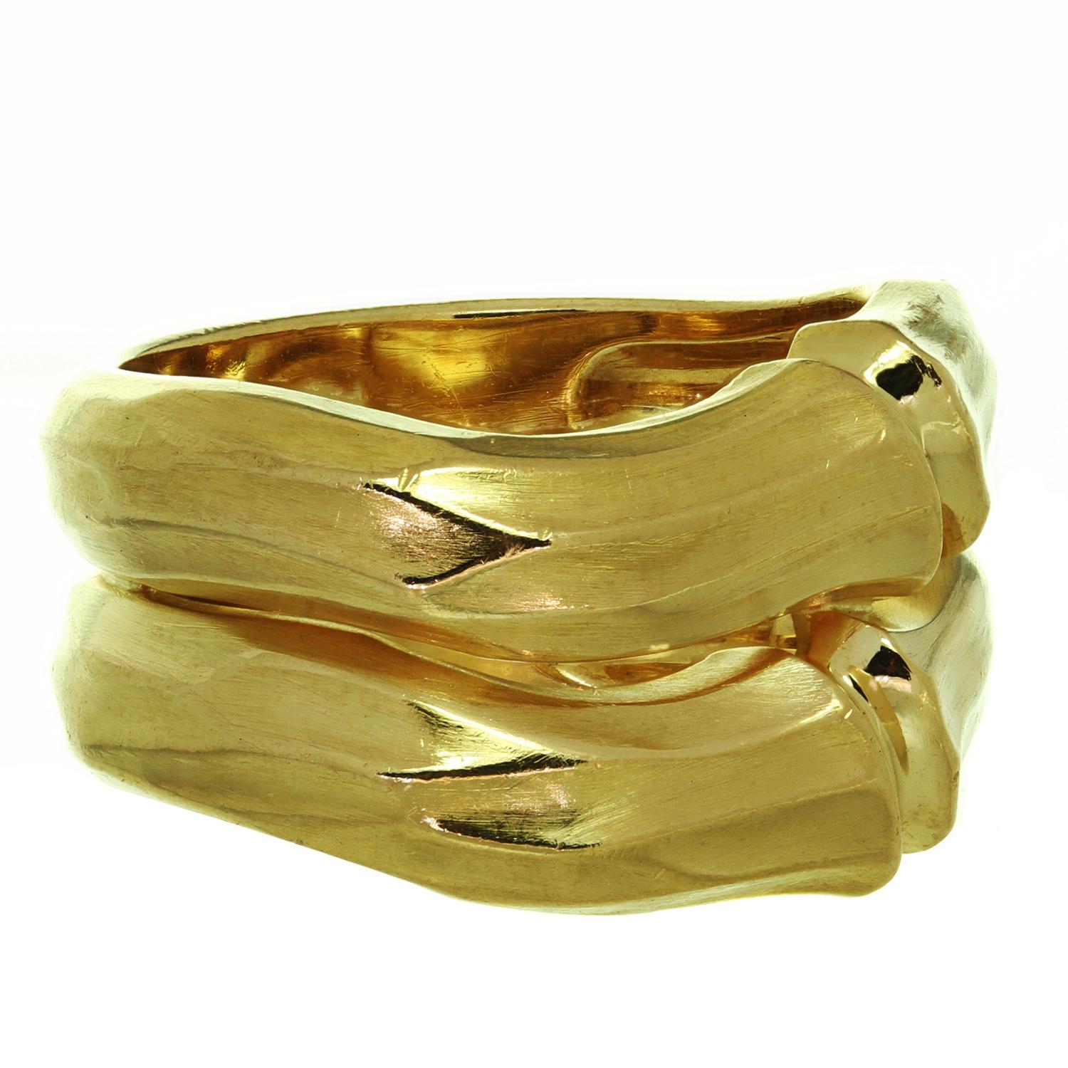 Cartier Bamboo Yellow Gold Ring 2