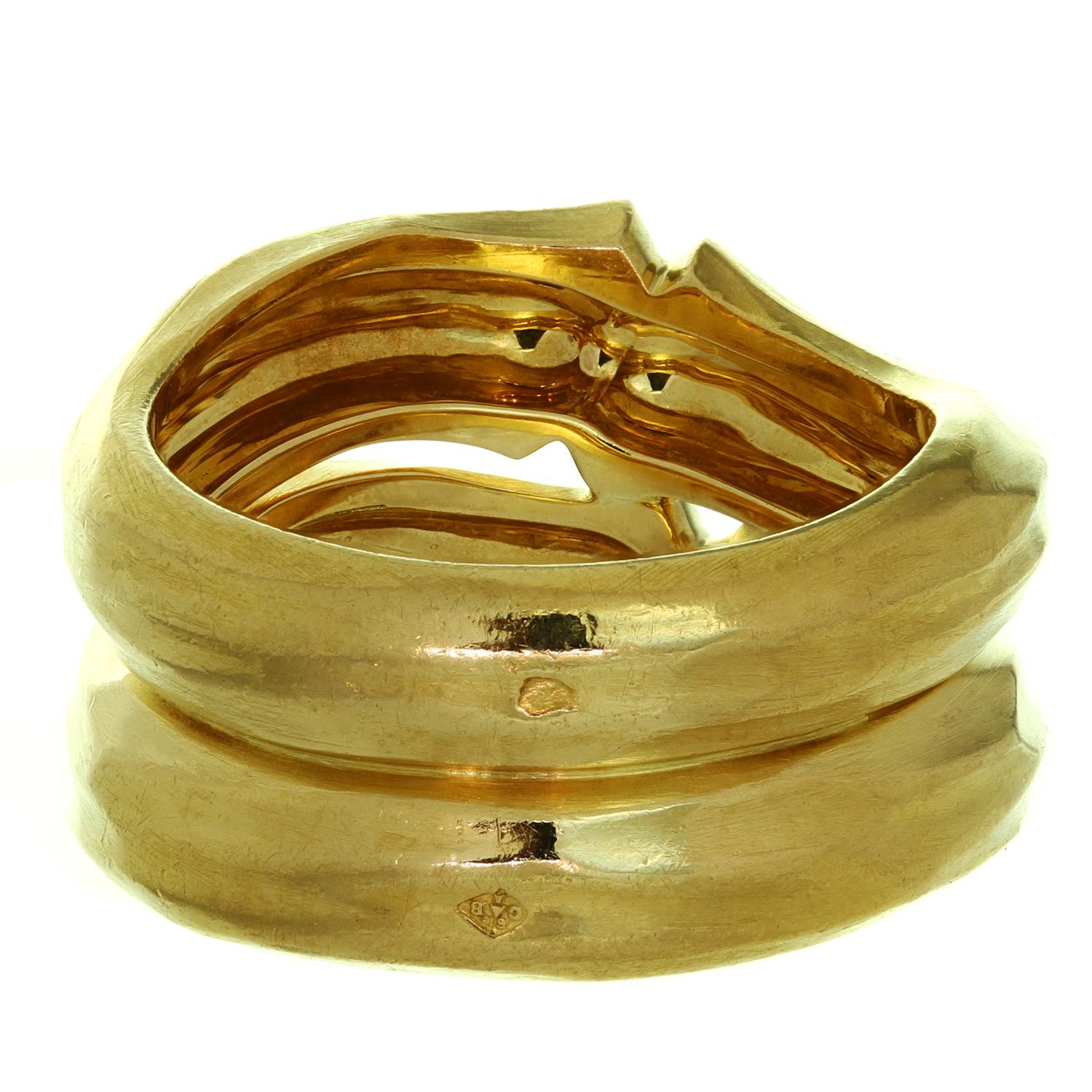 Cartier Bamboo Yellow Gold Ring 3