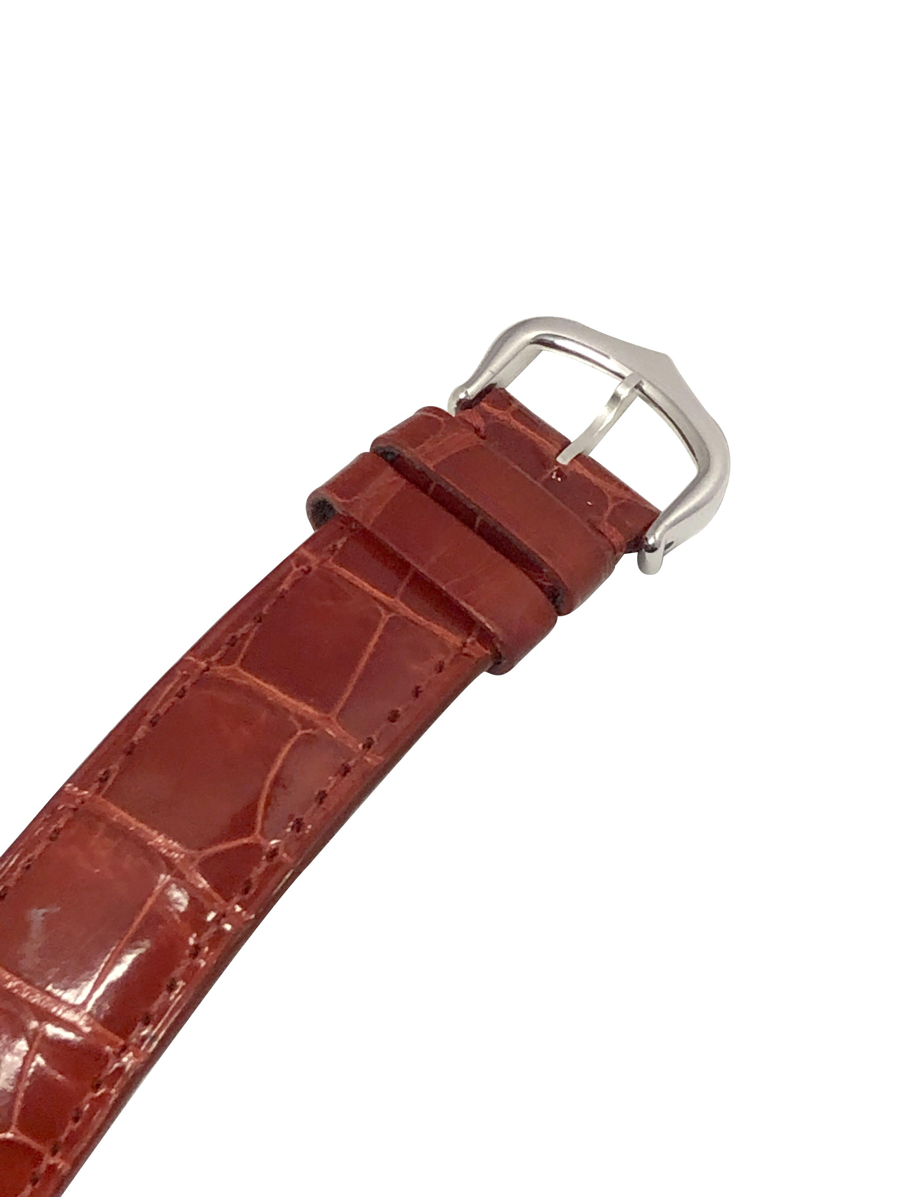 Cartier Basculante 2405 Steel Wrist Watch 2