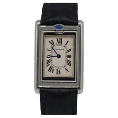 Cartier Basculante – Stainless Steel – 24 x 35mm – Full Set – New Cartier Strap