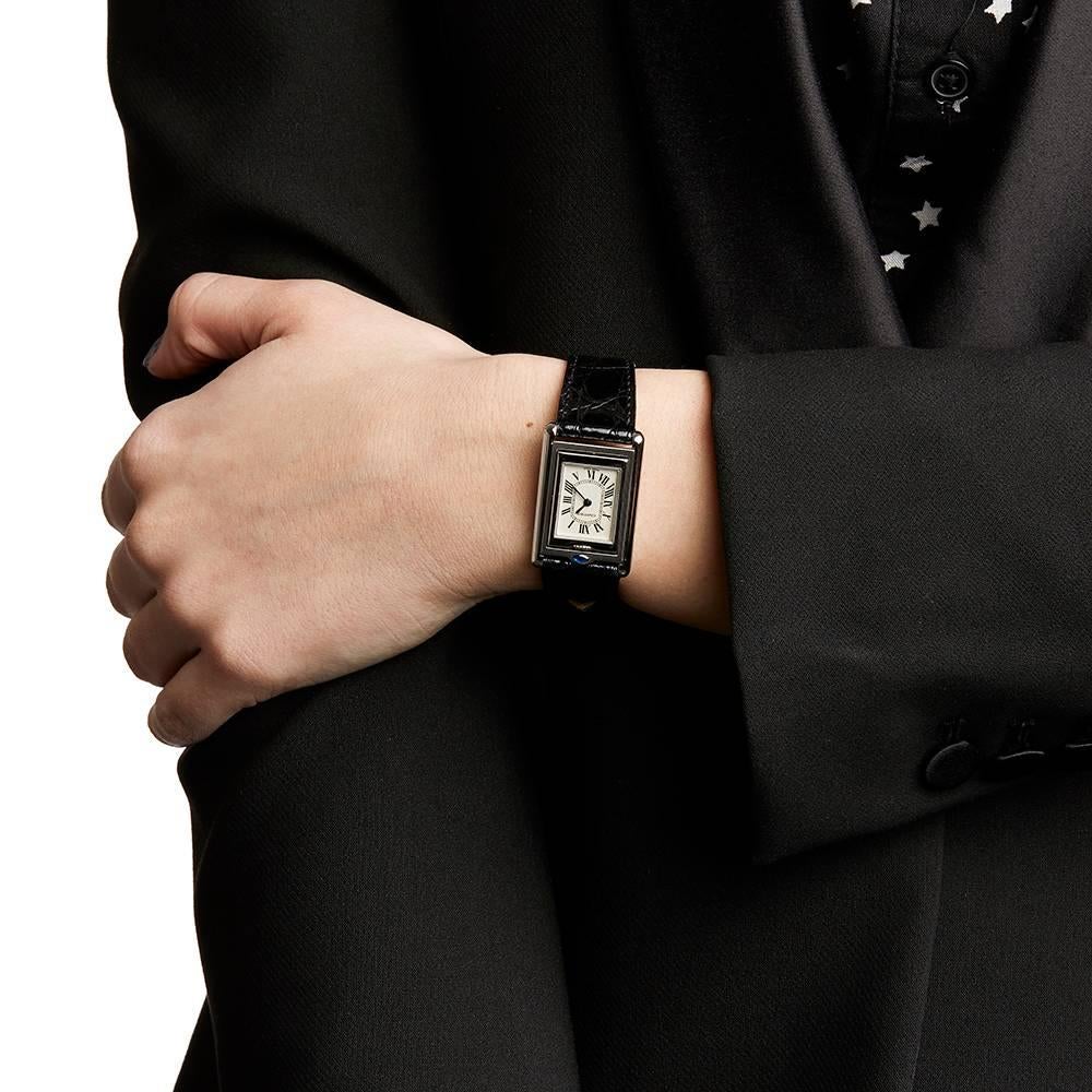 Cartier Basculante Stainless Steel Men's 2386 or W10X1258 2