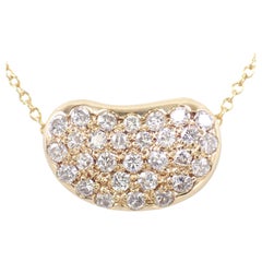 Cartier Bean Diamond Necklace 