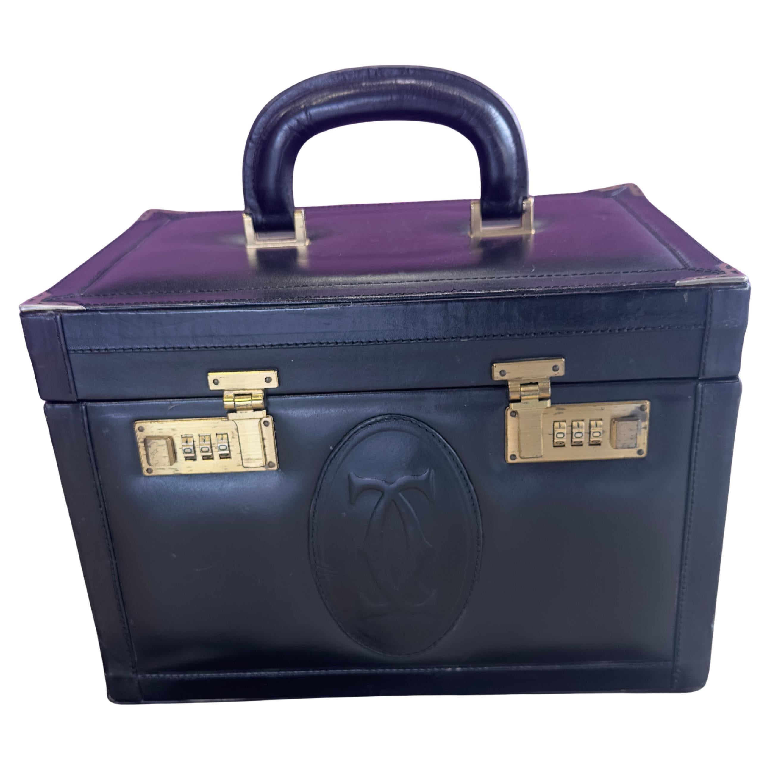 Cartier beauty case, vanity case 1980s/90s in very good condition