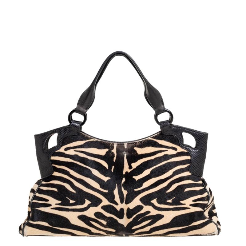 zebra print purses