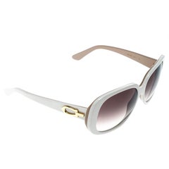 Cartier Beige/Brown Gradient Solaire Oversize Sunglasses