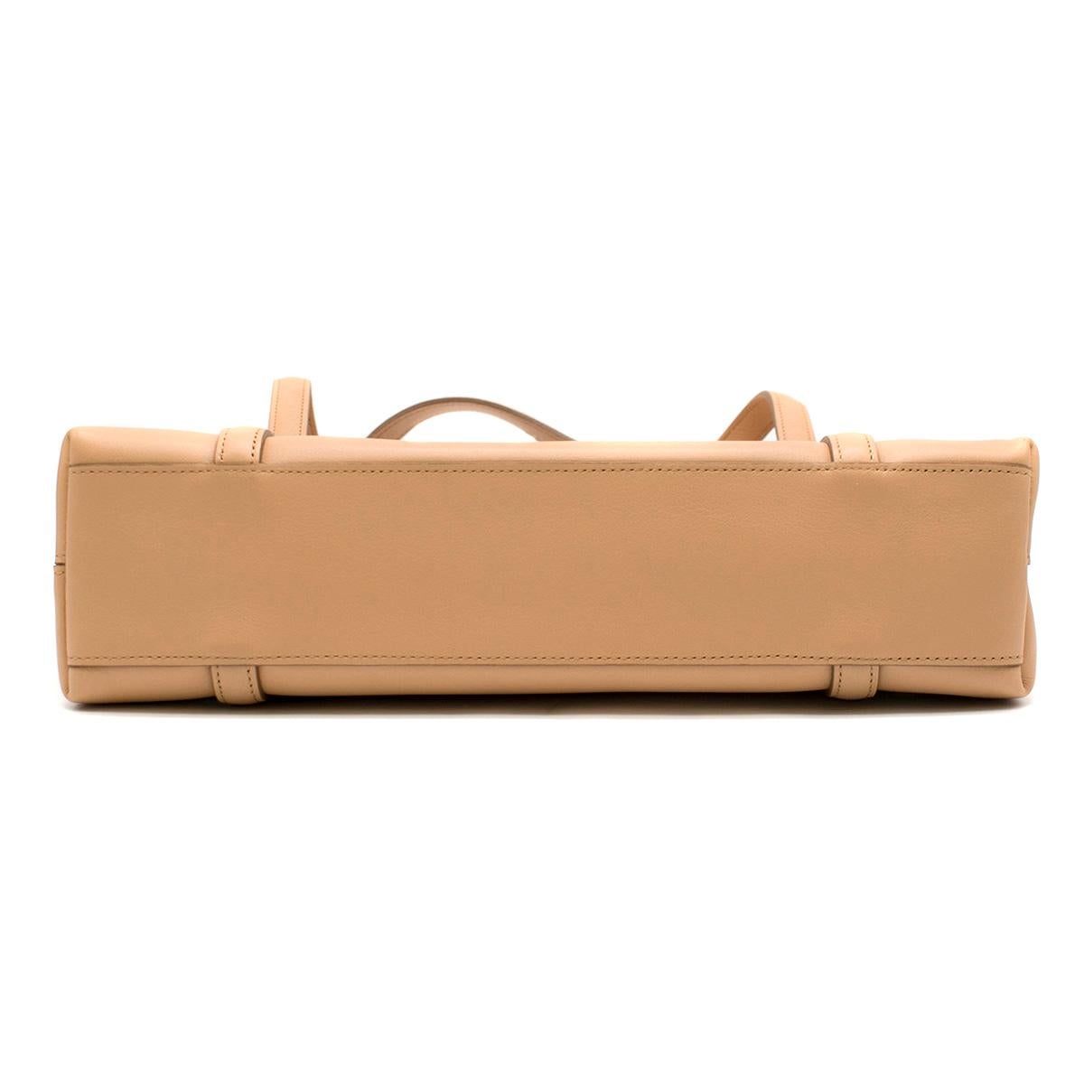 Cartier Beige Cabochon Leather Flap Shoulder Bag 2
