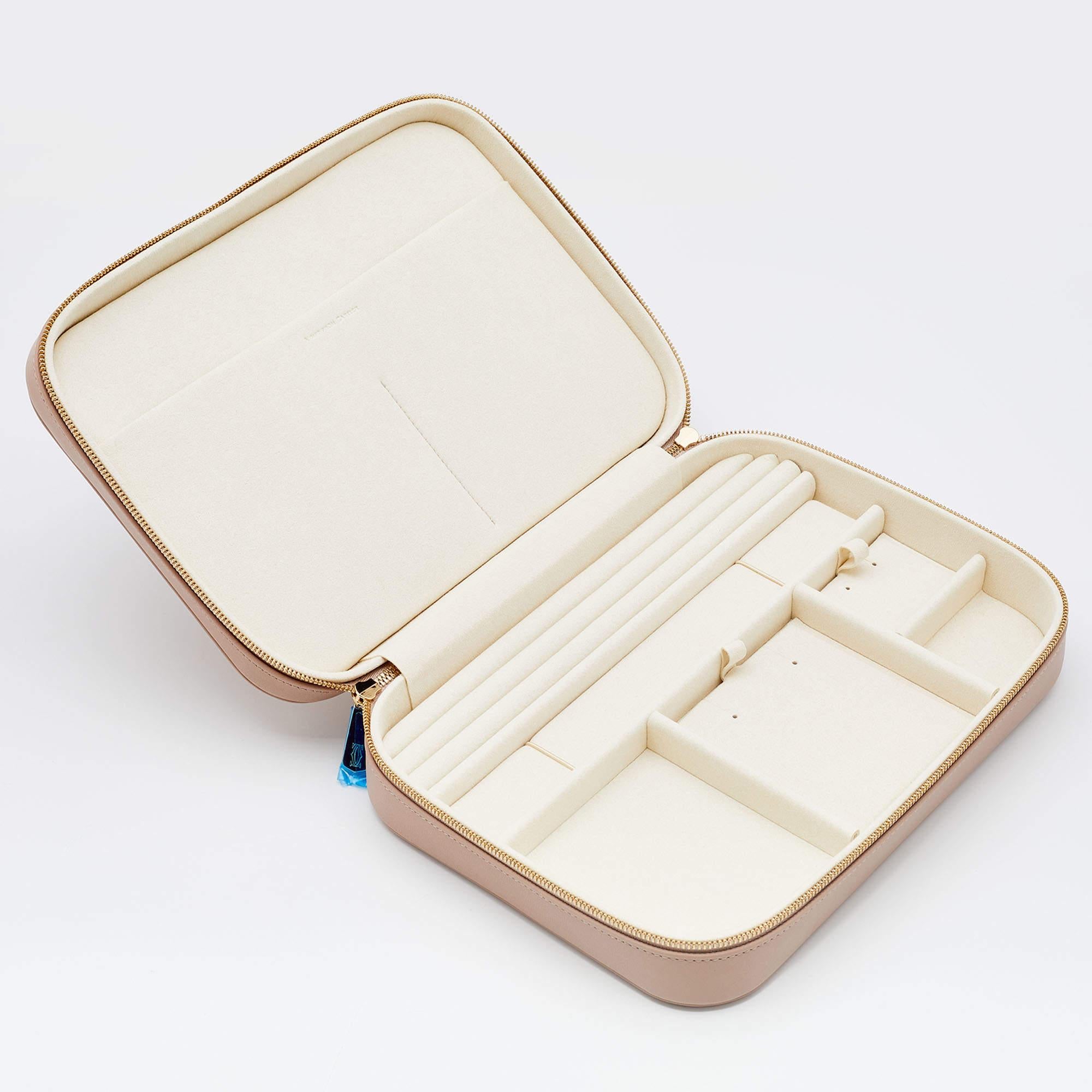 Cartier Beige Diabolo de Cartier Jewelry Travel Box 5