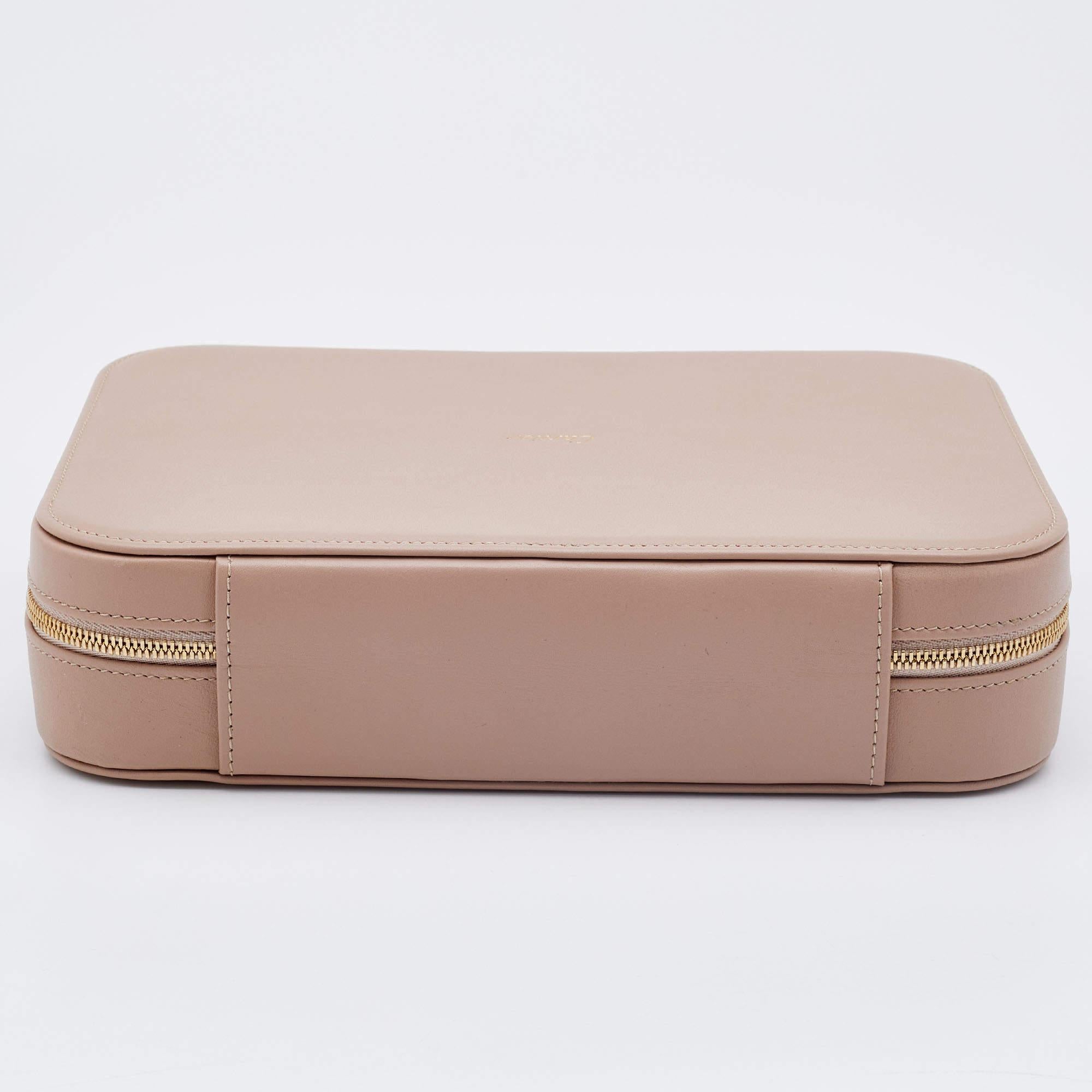 Cartier Beige Diabolo de Cartier Jewelry Travel Box 3
