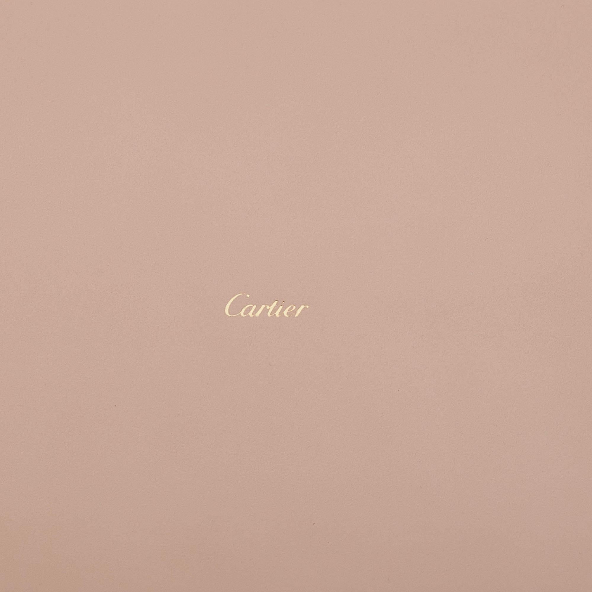 Cartier Beige Diabolo de Cartier Jewelry Travel Box 4