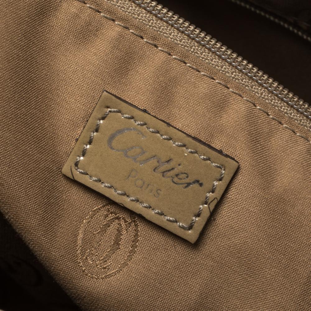 Cartier Beige Patent Leather Large Marcello de Cartier Bag 1