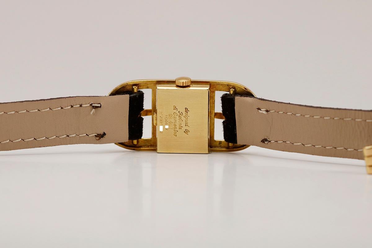 Cartier Belt Buckle Watch 18k Yellow Gold In Good Condition In Miami Beach, FL