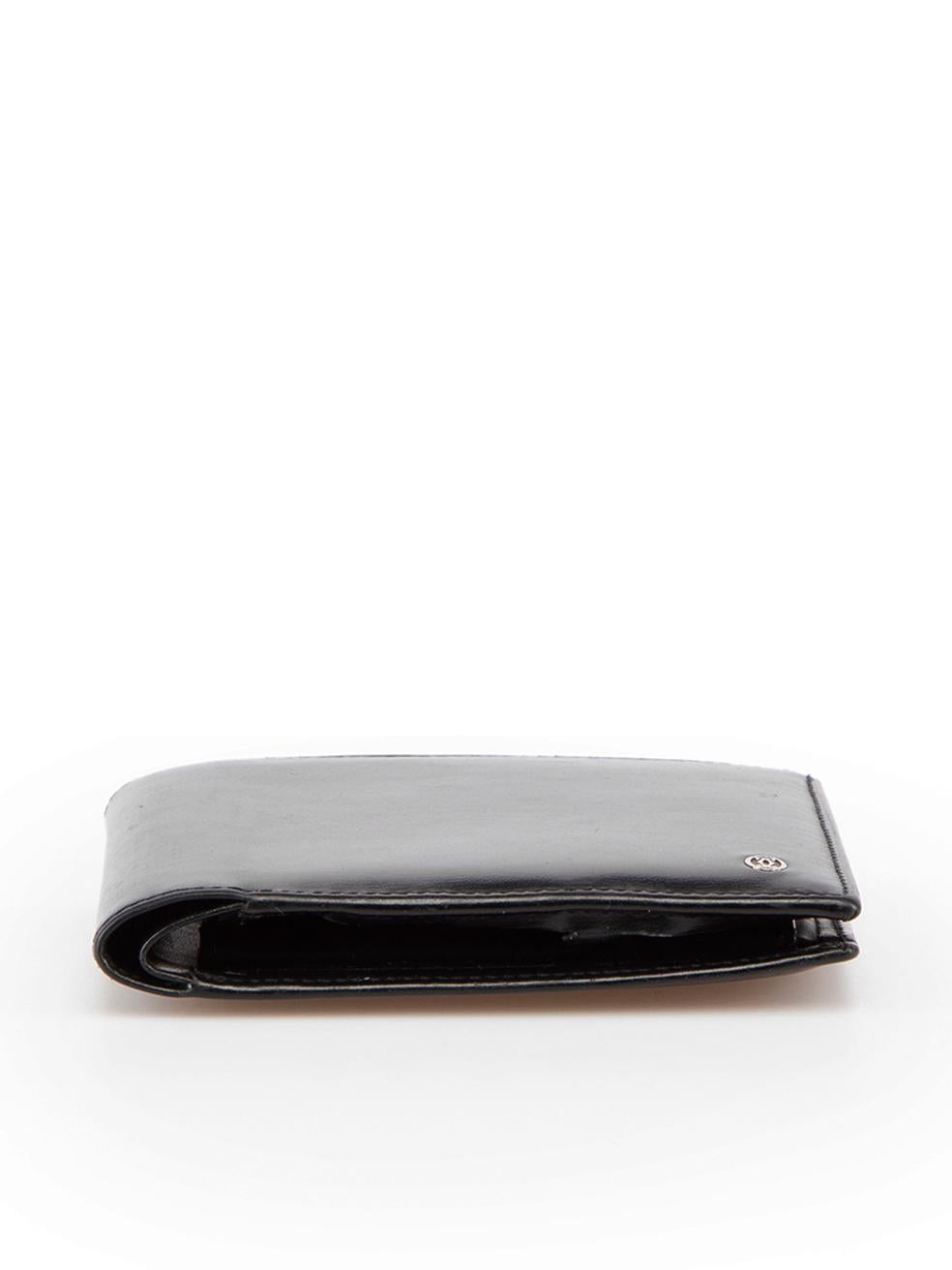 Women's Cartier Black Leather Bifold Wallet