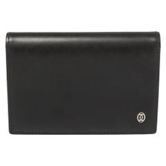 Cartier Black Leather Card Holder