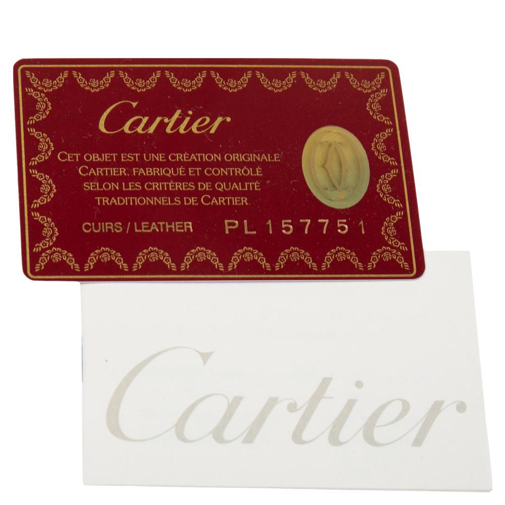 Cartier Black Leather La Dona Shoulder Bag 7