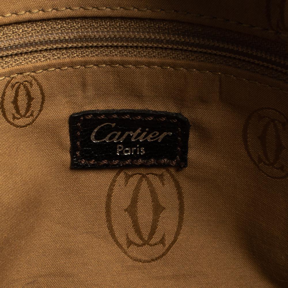 Cartier Black Leather Marcello De Cartier Bag 3