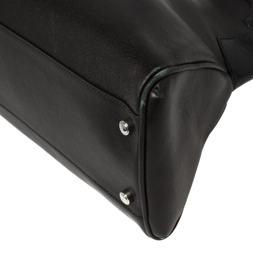 Cartier Black Leather Marcello De Cartier Bag 1