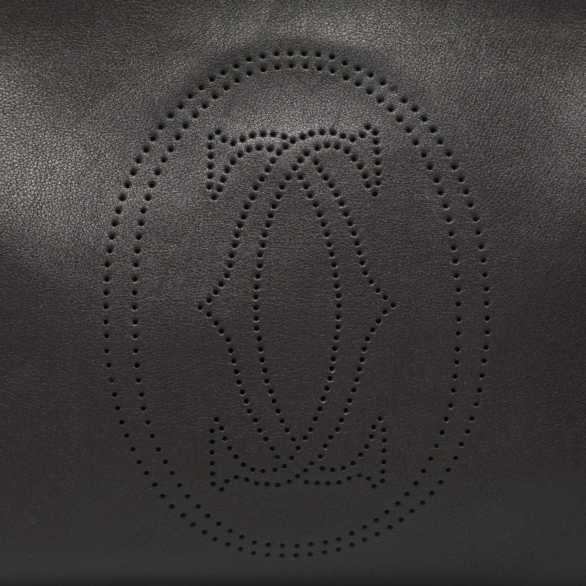 Cartier Black Leather Marcello de Cartier Satchel 1