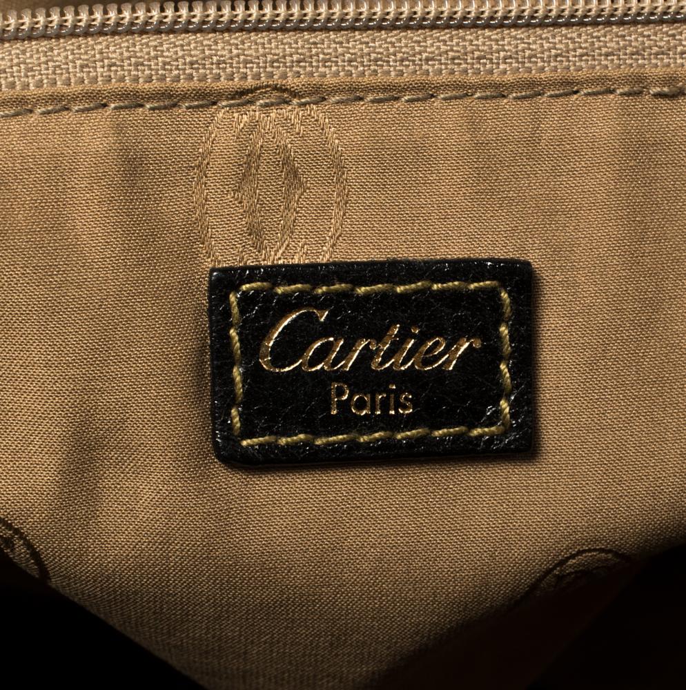 Cartier Black Leather 