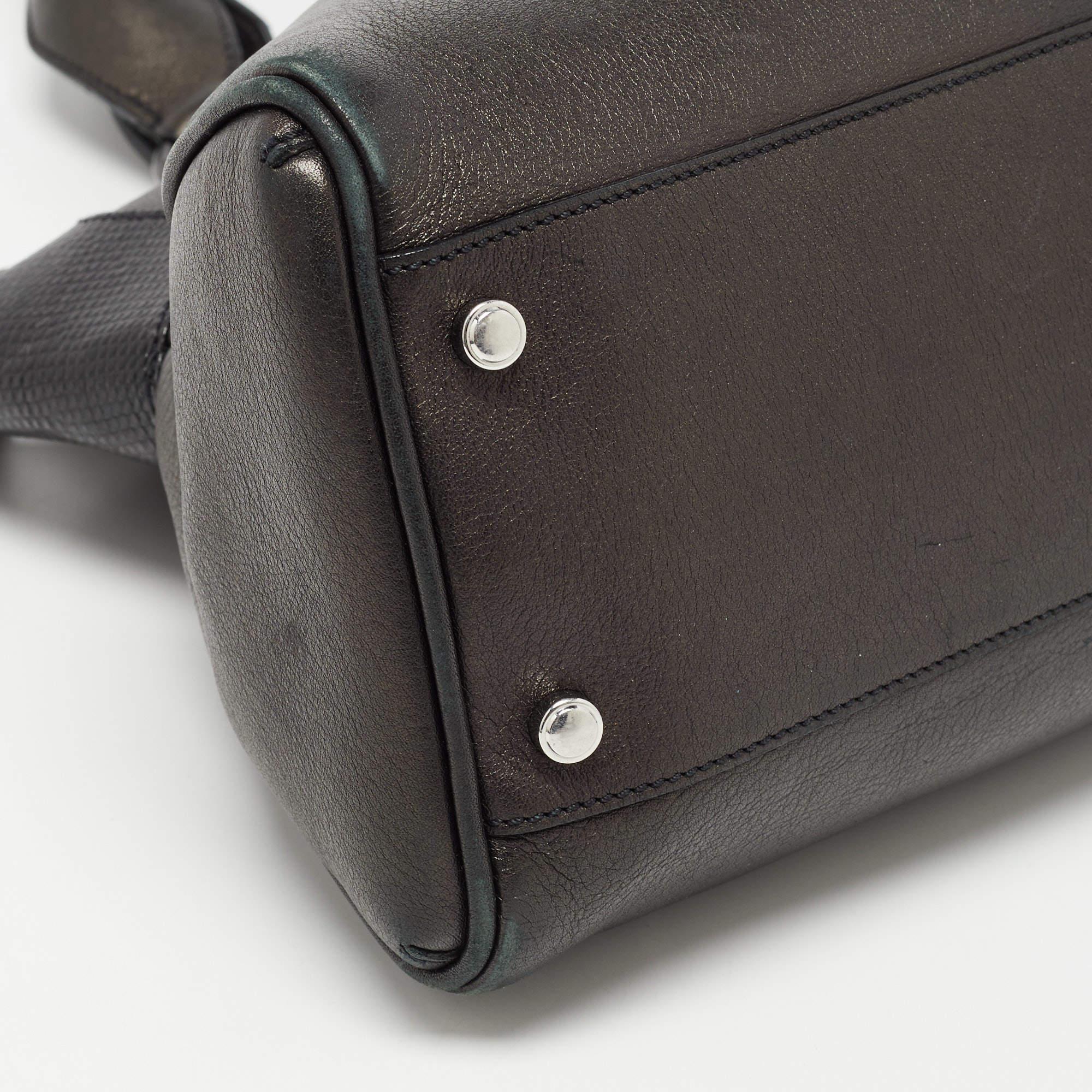 Cartier Black Leather Medium Marcello De Cartier Bag 9