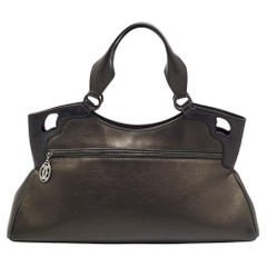 Cartier Black Leather Medium Marcello De Cartier Bag