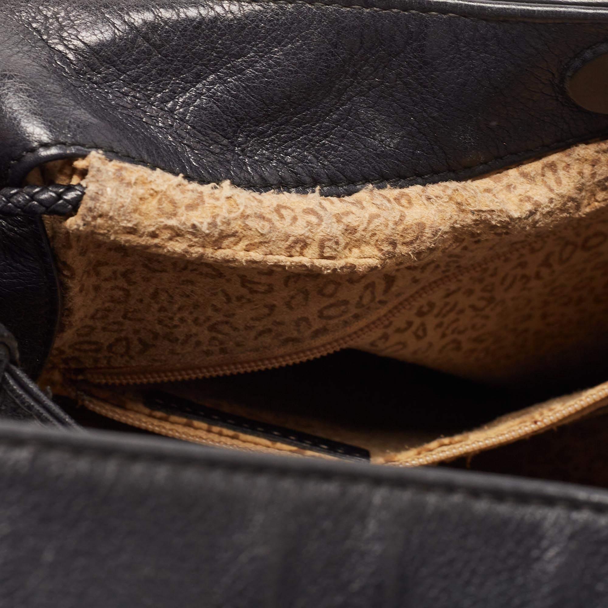 Cartier Black Leather Medium Panthere de Cartier Bag 3