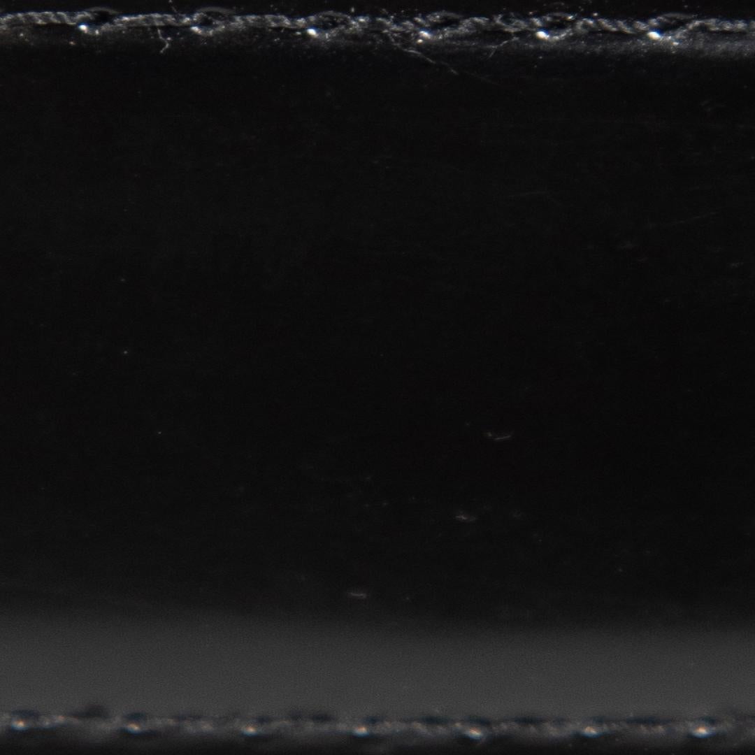 Women's Cartier Black Leather Panthère de Cartier Belt