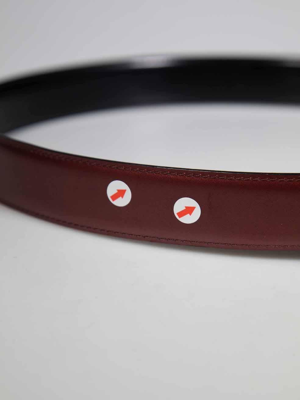 Cartier Black Leather Panthère de Cartier Belt 2