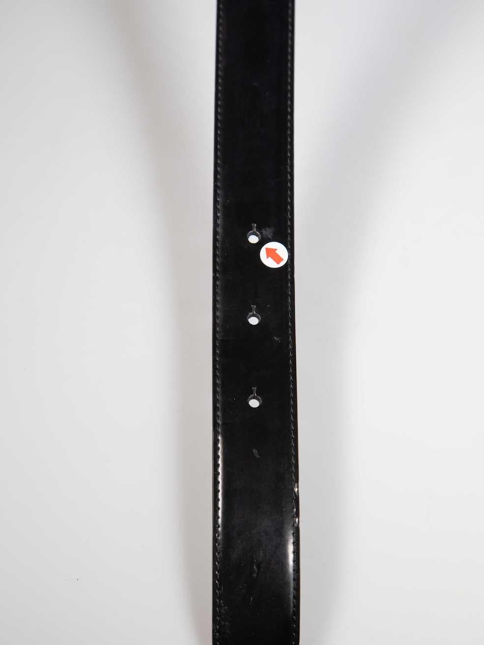 Cartier Black Leather Panthère de Cartier Belt 3