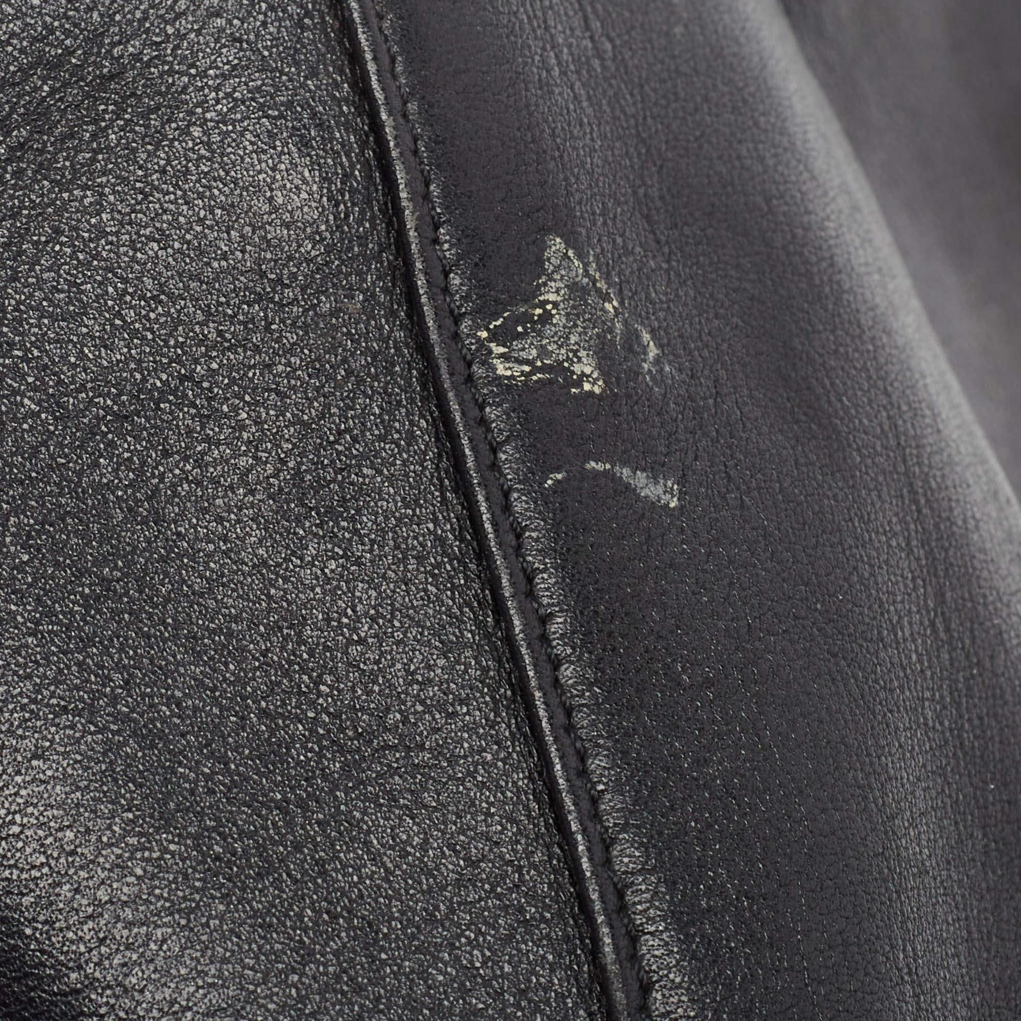 Cartier Black Leather Shoulder Bag 3