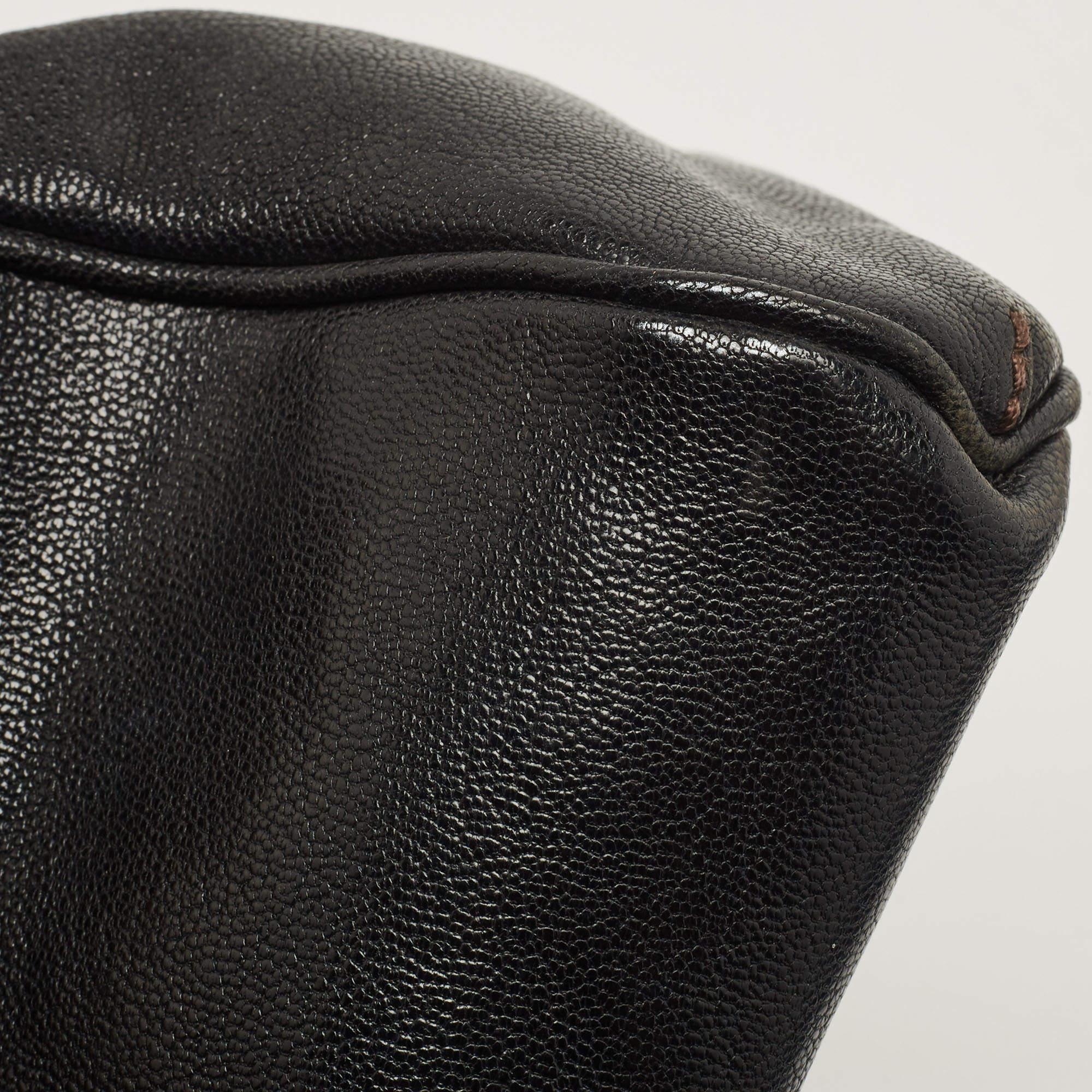 Cartier Black Leather Small Marcello De Cartier Bag 6
