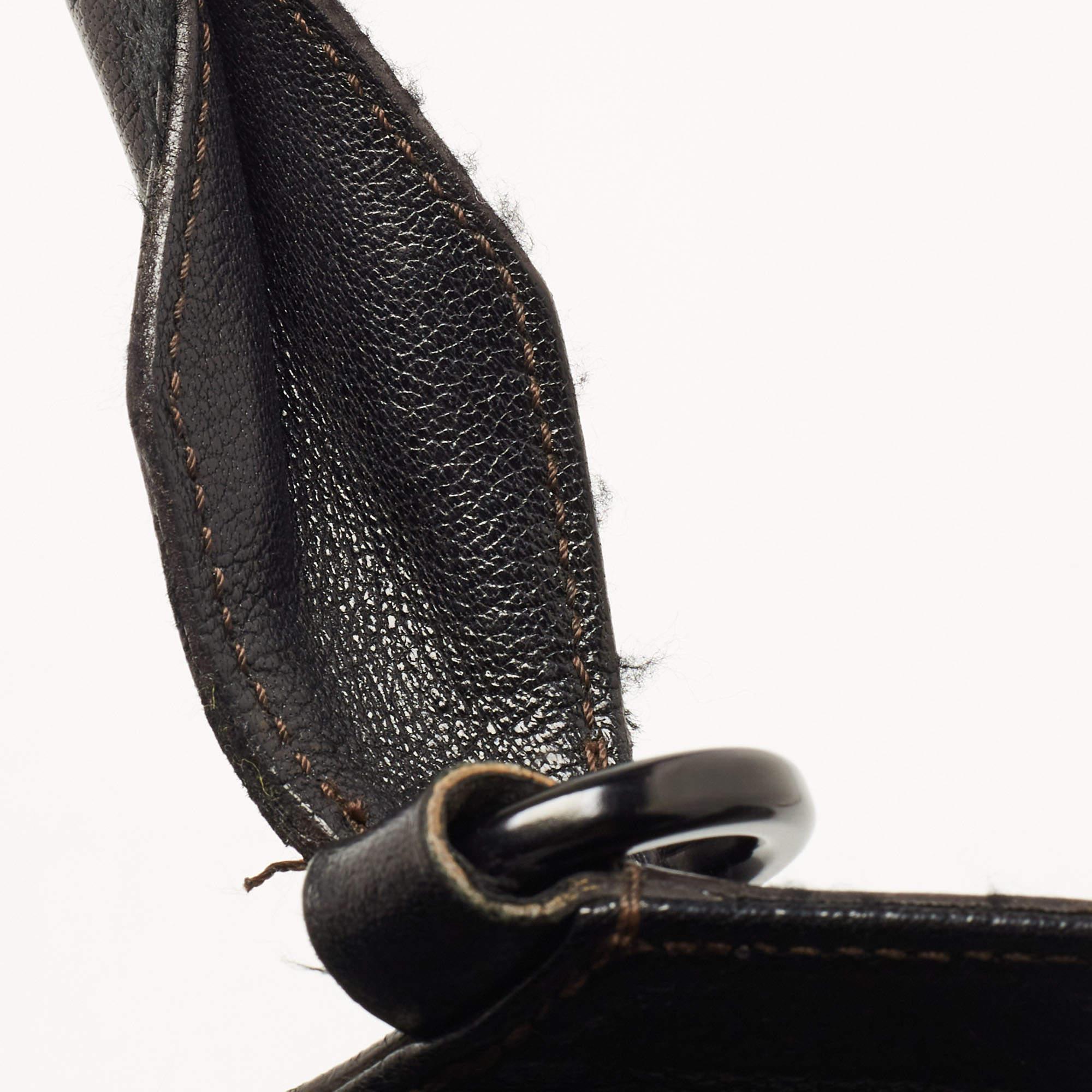 Cartier Black Leather Small Marcello de Cartier Bag 6