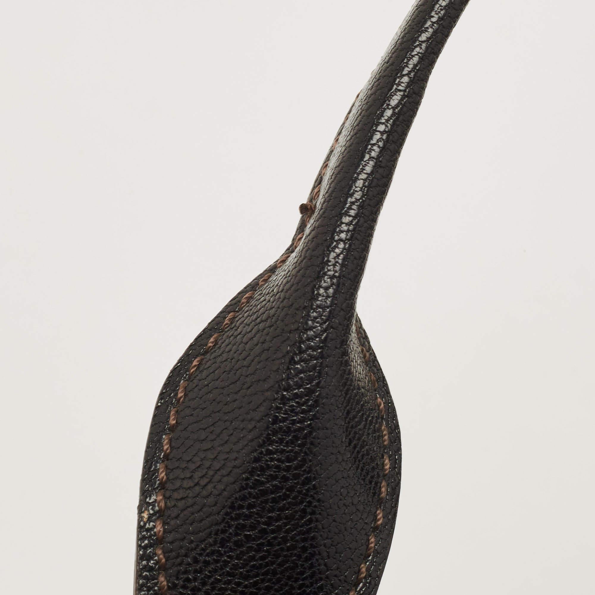Cartier Black Leather Small Marcello De Cartier Bag 8