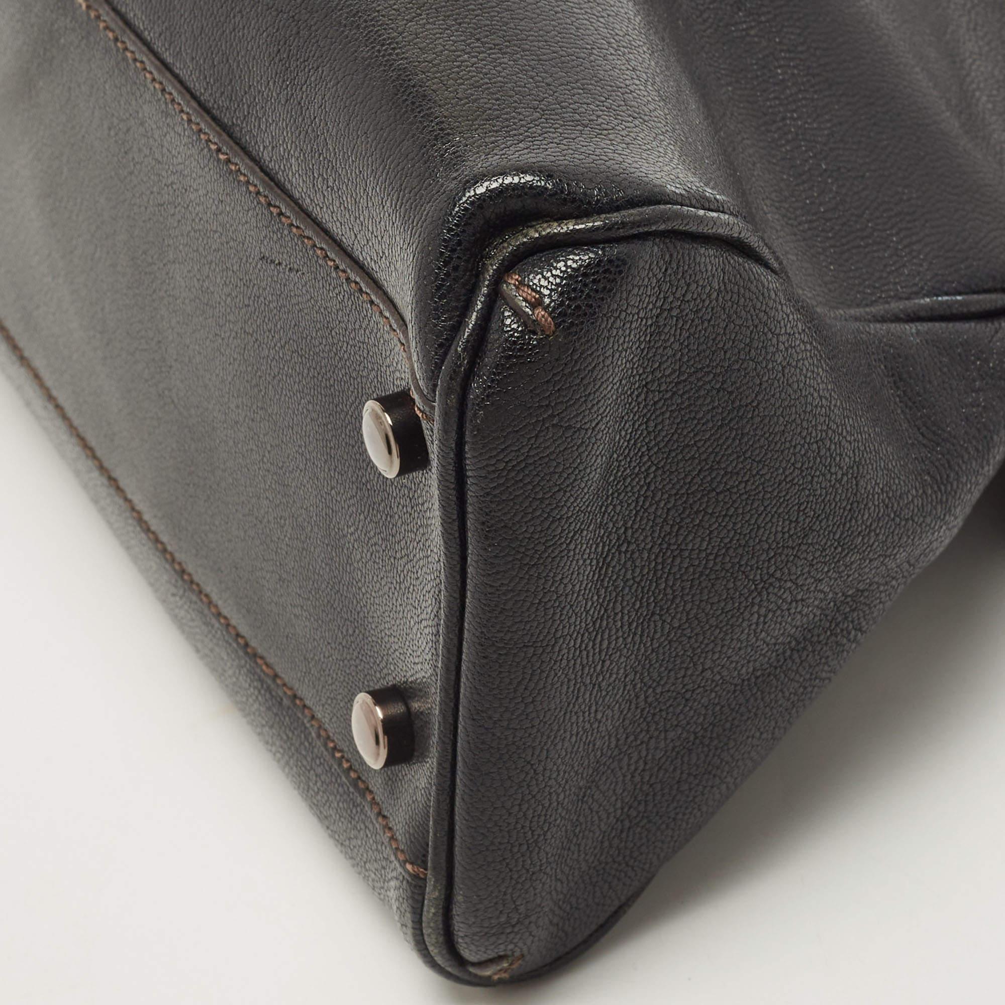 Cartier Black Leather Small Marcello De Cartier Bag 1