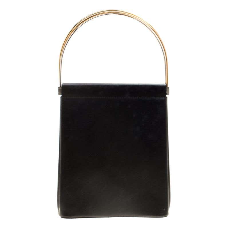 Cartier Black Leather Small Trinity Bag For Sale at 1stDibs | cartier ...