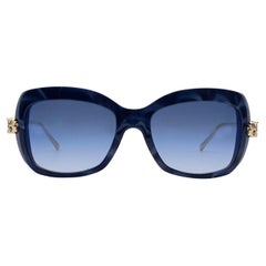 Cartier Blue Acetate Panthere CT0215S SSunglasses 56/16 135mm