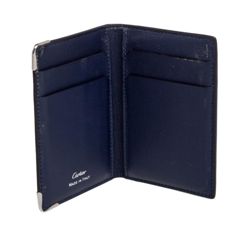 Hermès Vintage - Bearn Leather Card Holder - Blue - Leather Card Holder -  Avvenice