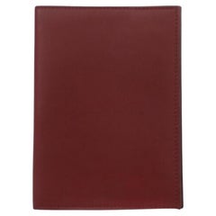 Cartier Bordeaux Diary Cover Leather Agenda 872916