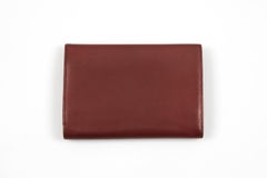 Cartier Bordeaux Large Leather Wallet