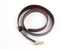 Cartier Bordeaux Leather Belt
