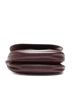 Cartier Bordeaux Leather Shoulder Bag