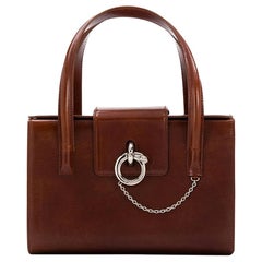 Cartier - Sac boîte Panthère bordeaux