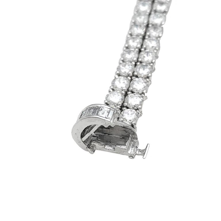 Cartier Bracelet Set with Diamonds on platinum. For Sale 1